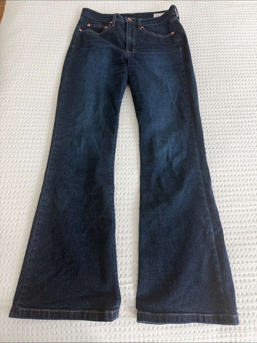 GAP Dark Indigo Flare Jeans